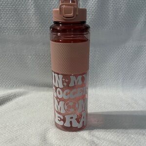 Pink Soccer Mom Water Bottle